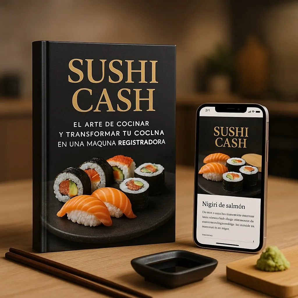 SUSHI CASH – Pack de Recetas Premium 10x1.