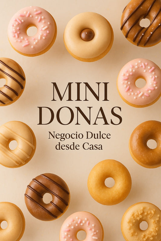 MINI DONAS COMO NEGOCIO